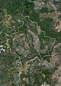 Kosovo, satellite image