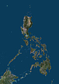 Philippines, satellite image