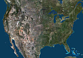 USA, satellite image