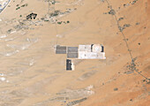 Solar Park, Abu Dhabi, satellite image