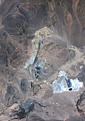 Chuquicatama Copper Mine, Chile, satellite image