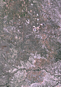 North Antelope Rochelle coal mine, USA in 1984, satellite image