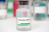Bottle of ammonia