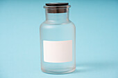 Glass laboratory bottle