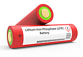 Lithium-iron phosphate battery