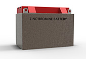 Zinc-bromine battery