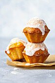 Pineapple and coconut muffins