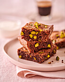 Brownies mit Pistazien