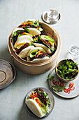 Bao Buns mit Schweinebauch