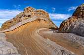 Detail des Lollipop Rock in der White Pocket Recreation Area, Vermilion Cliffs National Monument, Arizona