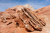 Erodierter Navajo-Sandstein in der White Pocket Recreation Area, Vermilion Cliffs National Monument, Arizona