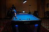 8-ball Pool Tour national competition in Boston Hotel, Zaragoza, Spain