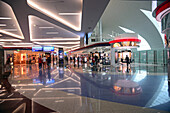 Innenansicht des Flughafens Dubai