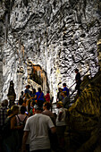 Höhlen der Kunst (Coves díArtr) in der Gemeinde Capdepera, im Nordosten der Insel Mallorca, Spanien