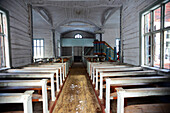 Wildniskirche am Pielpaj?rvi-See, älteste noch in Gebrauch befindliche Kirche der S?mi in der Gemeinde Inari, Lappland, Finnland