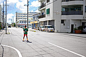 Straßen von Ishigaki, Okinawa, Japan