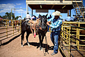 Navajo Nation Fair, a world-renowned event that showcases Navajo Agriculture, Fine Arts and Crafts, with the promotion and preservation of the Navajo heritage by providing cultural entertainment. Window Rock, Arizona.