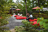 Der Kinkaku-ji, offiziell Rokuon-ji genannt, ist ein buddhistischer Zen-Tempel in Kyoto, Japan