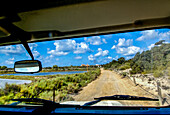 4x4 vehicle in Formentera, Spain