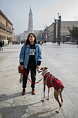 Thousands of people demonstrate in Spain to demand an end to hunting with dogs, Zaragoza, Spain