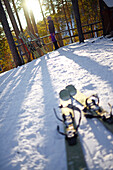 Altai-Skifahren im Skigebiet Pyh? in Lappland, Finnland