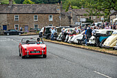 Oldtimer auf dem Beamish Reliability Trial in Bainbridge Yorkshire 2023