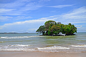 Taprobane Island, ursprünglich Galduwa" genannt, ist eine Privatinsel mit einer Villa vor der Südküste Sri Lankas gegenüber dem Dorf Weligama".