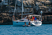 Yacht in Formentera