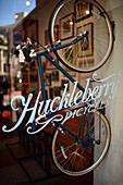 Huckleberry bicycles store in San Francisco, California.