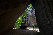 Yatagala Raja Maha Viharaya Buddhist temple, Unawatuna, Sri Lanka