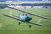 NX402H hatz biplane at Brodhead Pietenpol Reunion