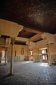 The Mexuar in Nasrid Palaces at The Alhambra, palace and fortress complex located in Granada, Andalusia, Spain