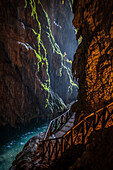 Naturpark Monasterio de Piedra, rund um das Monasterio de Piedra (Steinkloster) in Nuevalos, Zaragoza, Spanien