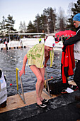 Winter Swimming World Championships 2014 in Rovaniemi, Finland