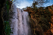 Naturpark Monasterio de Piedra, rund um das Monasterio de Piedra (Steinkloster) in Nuevalos, Zaragoza, Spanien