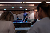 8-ball Pool Tour national competition in Boston Hotel, Zaragoza, Spain