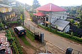 Residential area in Nuwara Eliya, Sri Lanka
