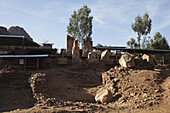 Excavations Of Sabaean Temple, Grat Beal Gebri Site; Yeha, Tigray Region, Ethiopia