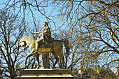 An Equestrian Statue, Marais District; Paris, France