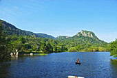 Rafting On A Tranquil Lake; Ulpotha, Embogama, Sri Lanka