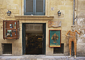 A Street Scene In The Old Quarter Of Lecce; Salento, Italy