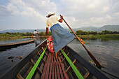 Beinruderer auf dem Inle-See; Myanmar