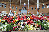Abundance Of Fresh Produce At Bessarabia Market; Kiev, Ukraine