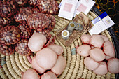 Waren im Verkauf; Harar, Äthiopien