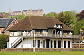 Cricket-Pavillon, Winchester College; Winchester, Hampshire, England
