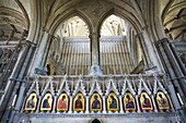 Fedorov's Iconostasis In The Retroquire Of Winchester Cathedral; Winchester, Hampshire, England