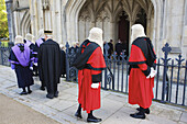 Law Day At Winchester Cathedral; Winchester, Hampshire, England