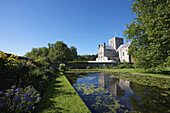 St. Cross Church And Garden; Winchester, Hampshire, England