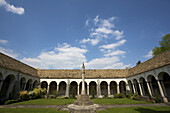 Das Kriegskloster am Winchester College; Winchester, Hampshire, England.