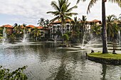 Ornamental Pool In The Grounds Of Ayodya Resort, Nusa Dua, Bali, Indonesia